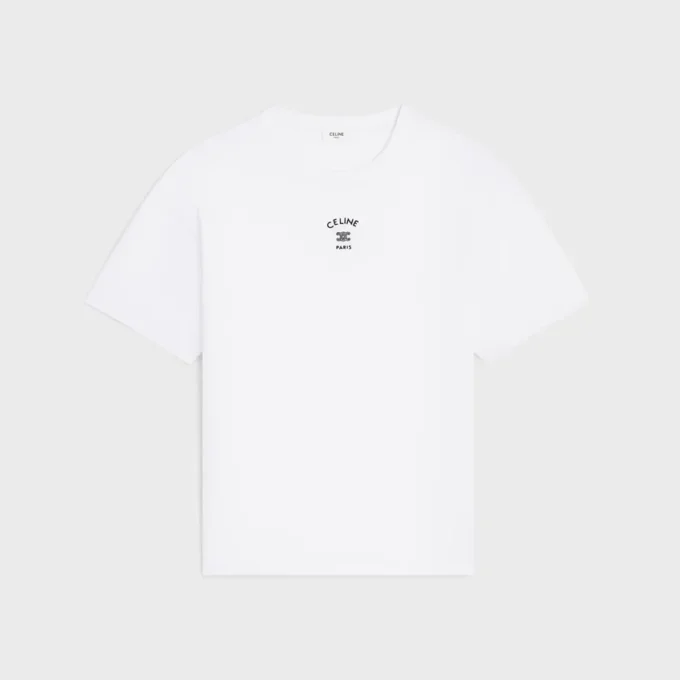 T-shirt in jersey di cotone T-shirt in jersey di cotone