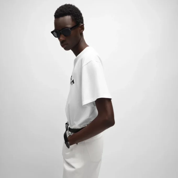 T-shirt in jersey di cotone T-shirt in jersey di cotone
