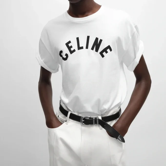 T-shirt in jersey di cotone T-shirt in jersey di cotone