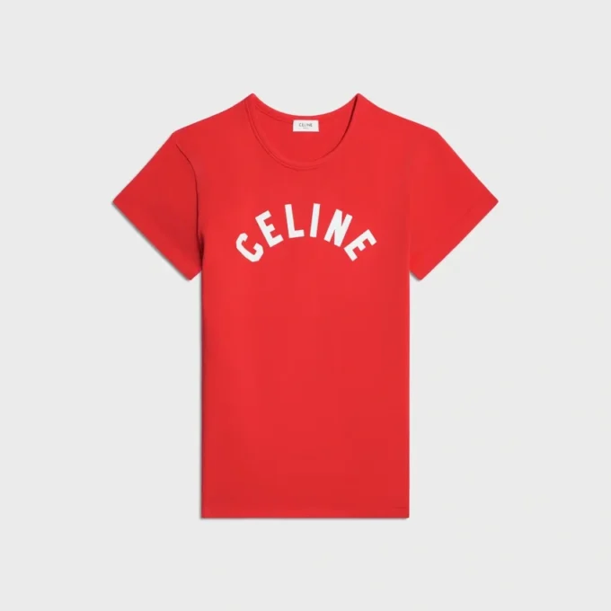 T-shirt regular in jersey di cotone a costine T-shirt regular in jersey di cotone a costine