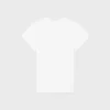 T-shirt regular in jersey di cotone a costine T-shirt regular in jersey di cotone a costine
