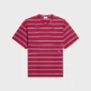 T-shirt regular in jersey di cotone a righe
