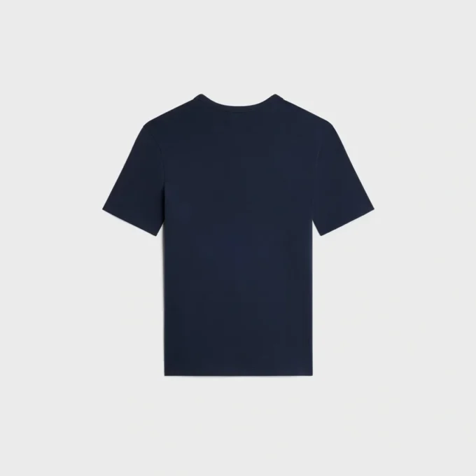 T-shirt Triomphe in jersey di cotone a costine T-shirt Triomphe in jersey di cotone a costine