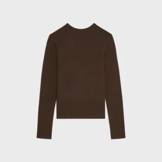 T-shirt Triomphe in jersey di cotone a costine T-shirt Triomphe in jersey di cotone a costine