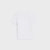 T-shirt Triomphe in jersey di cotone a costine T-shirt Triomphe in jersey di cotone a costine