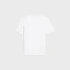 T-shirt Triomphe in jersey di cotone a costine T-shirt Triomphe in jersey di cotone a costine