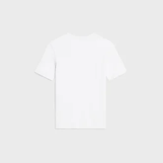 T-shirt Triomphe in jersey di cotone a costine