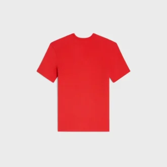 T-shirt Triomphe in jersey di cotone a costine