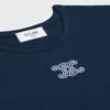 T-shirt Triomphe in jersey di cotone a costine