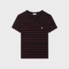 T-shirt Triomphe Regular in jersey a righe T-shirt Triomphe Regular in jersey a righe