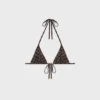 Top a triangolo in jersey Monogram Top a triangolo in jersey Monogram