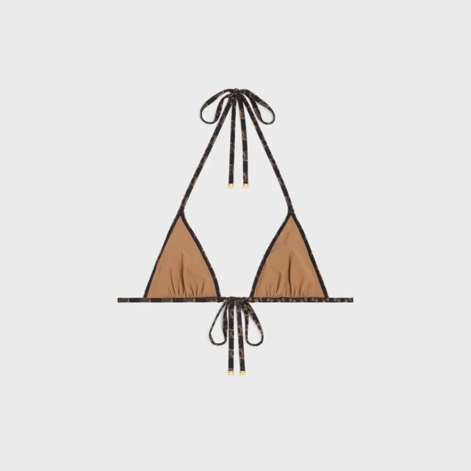 Top a triangolo in jersey Monogram Top a triangolo in jersey Monogram