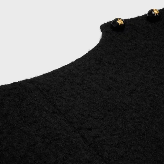 Top con scollo a barchetta in cashmere e lana Natta Top con scollo a barchetta in cashmere e lana Natta