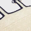 Top corto Triomphe in cotone lavorato all’uncinetto Top corto Triomphe in cotone lavorato all’uncinetto