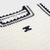 Top in cotone lavorato all’uncinetto Top in cotone lavorato all’uncinetto