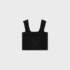 Top in cotone pointelle