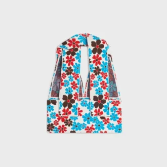 Top in jacquard di poliammide