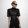 Top in lurex