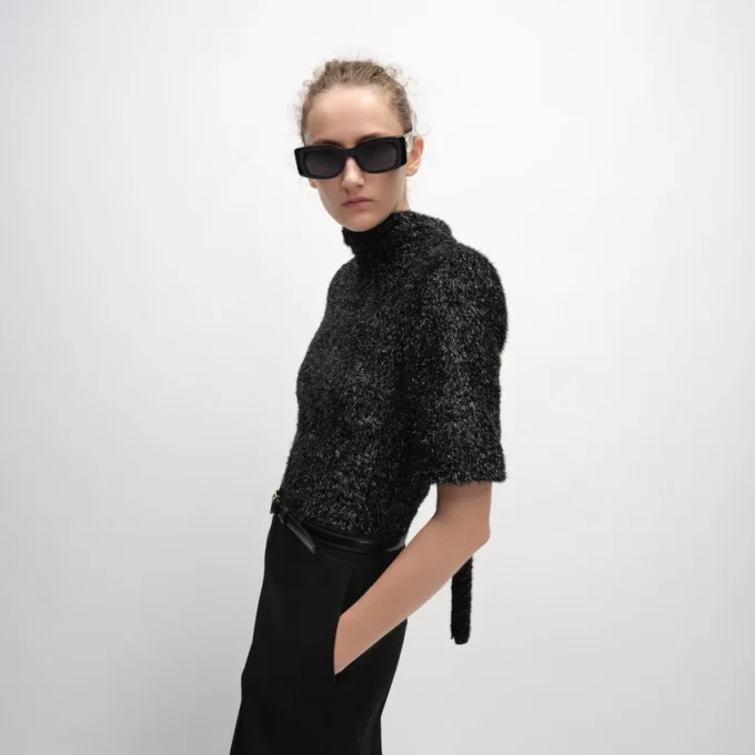 Top in lurex