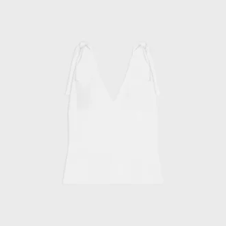 Top in popeline di cotone