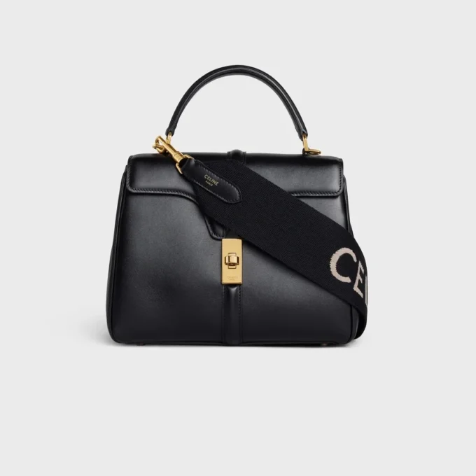 Tracolla corta in lana con jacquard CELINE