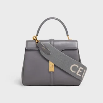 Tracolla corta in lana con jacquard CELINE