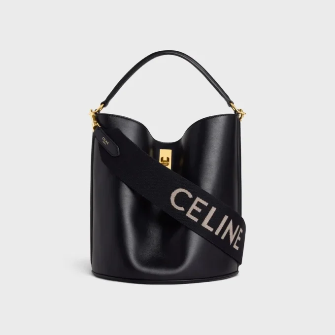 Tracolla corta in lana con jacquard CELINE