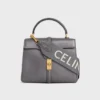 Tracolla lunga in lana con jacquard CELINE Tracolla lunga in lana con jacquard CELINE