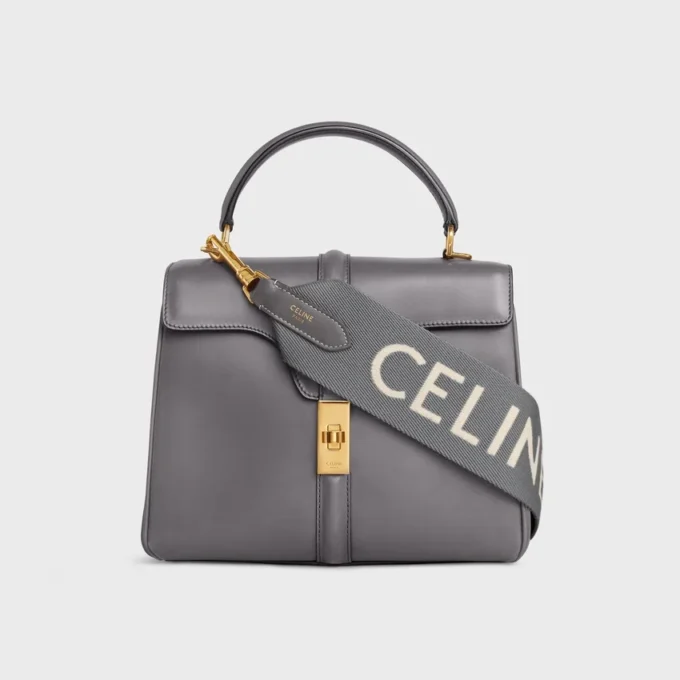 Tracolla lunga in lana con jacquard CELINE Tracolla lunga in lana con jacquard CELINE