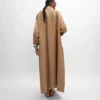 Trench in gabardine di cotone e lana Trench in gabardine di cotone e lana