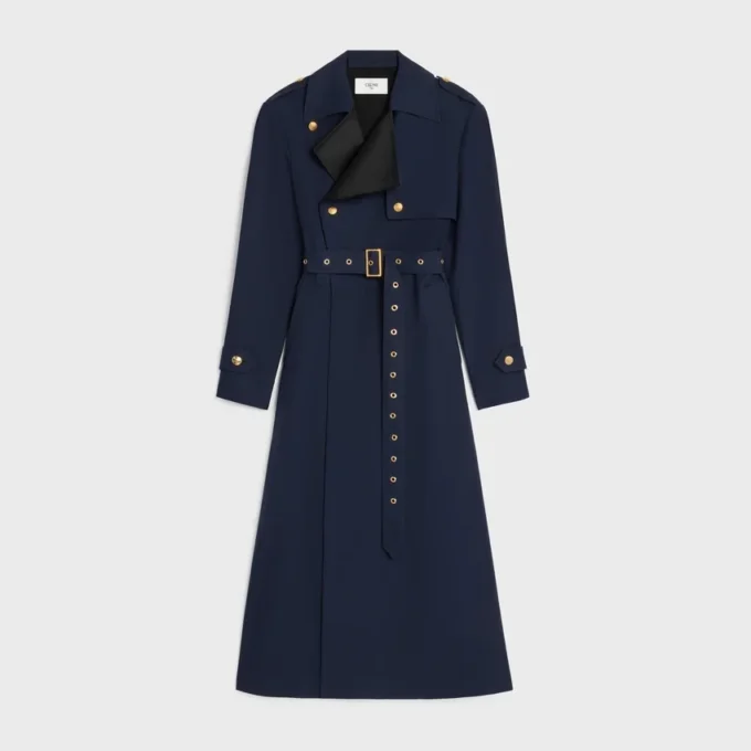 Trench Tux in gabardine di cotone e lana Trench Tux in gabardine di cotone e lana
