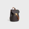 Zaino CELINE Bonnie in Triomphe Canvas e pelle di vitello Zaino CELINE Bonnie in Triomphe Canvas e pelle di vitello