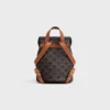Zaino CELINE Bonnie in Triomphe Canvas e pelle di vitello Zaino CELINE Bonnie in Triomphe Canvas e pelle di vitello